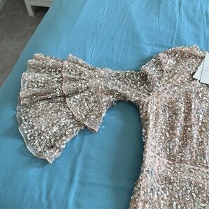 Brand new Mark Dougal cocktail and evening gown with tags never been worn